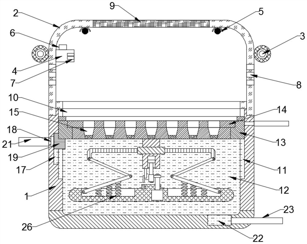 Planting device capable of detecting vegetable growth environment