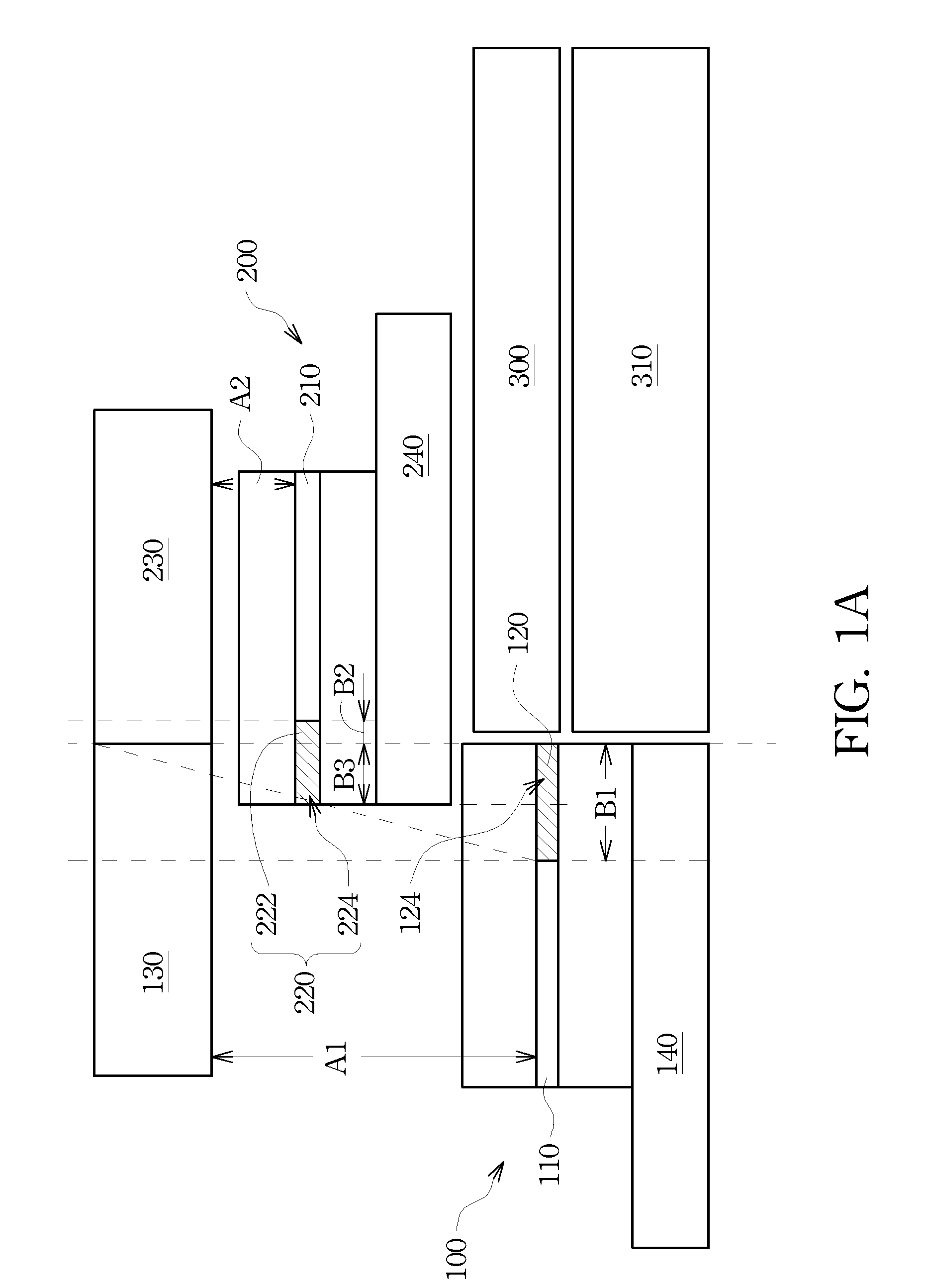 Multi-Section Visual Display having Overlapping Structure