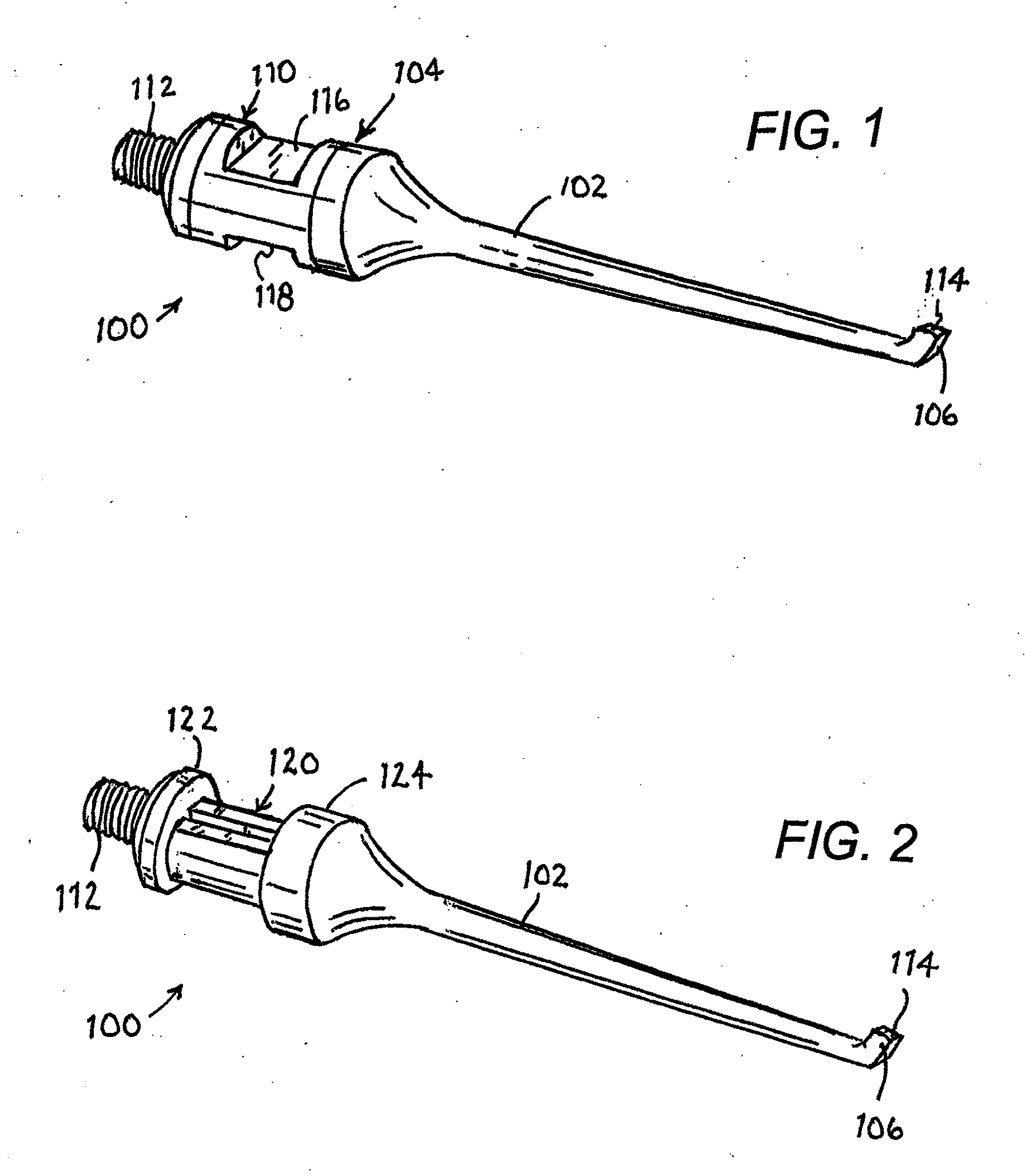 Ultrasonic medical probe with failsafe for sterility and associated method