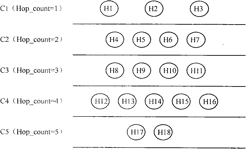 Network topology identification method based on flow analysis