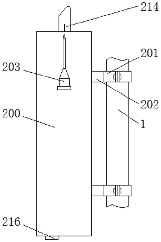 Power distribution network fault positioning detector