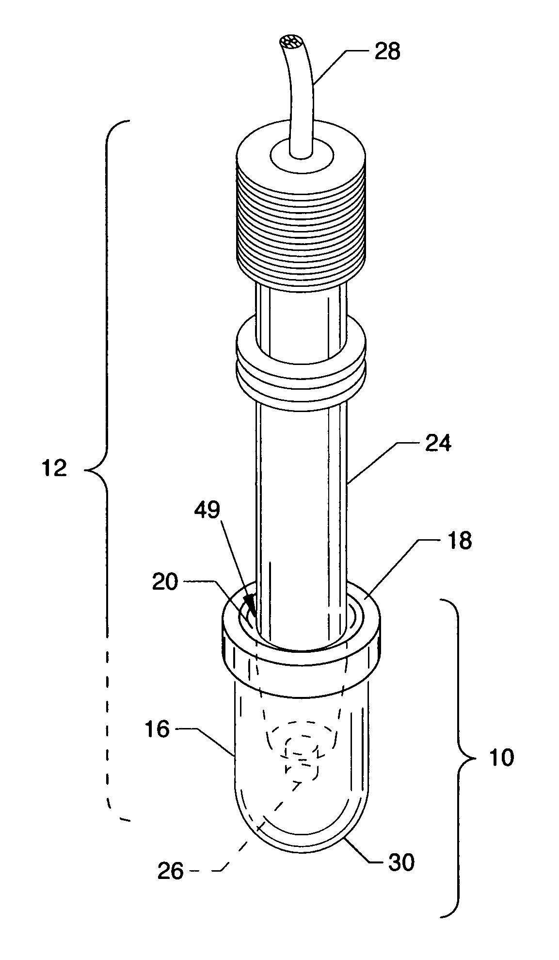 Immersion bag system for use with an ultrasound probe