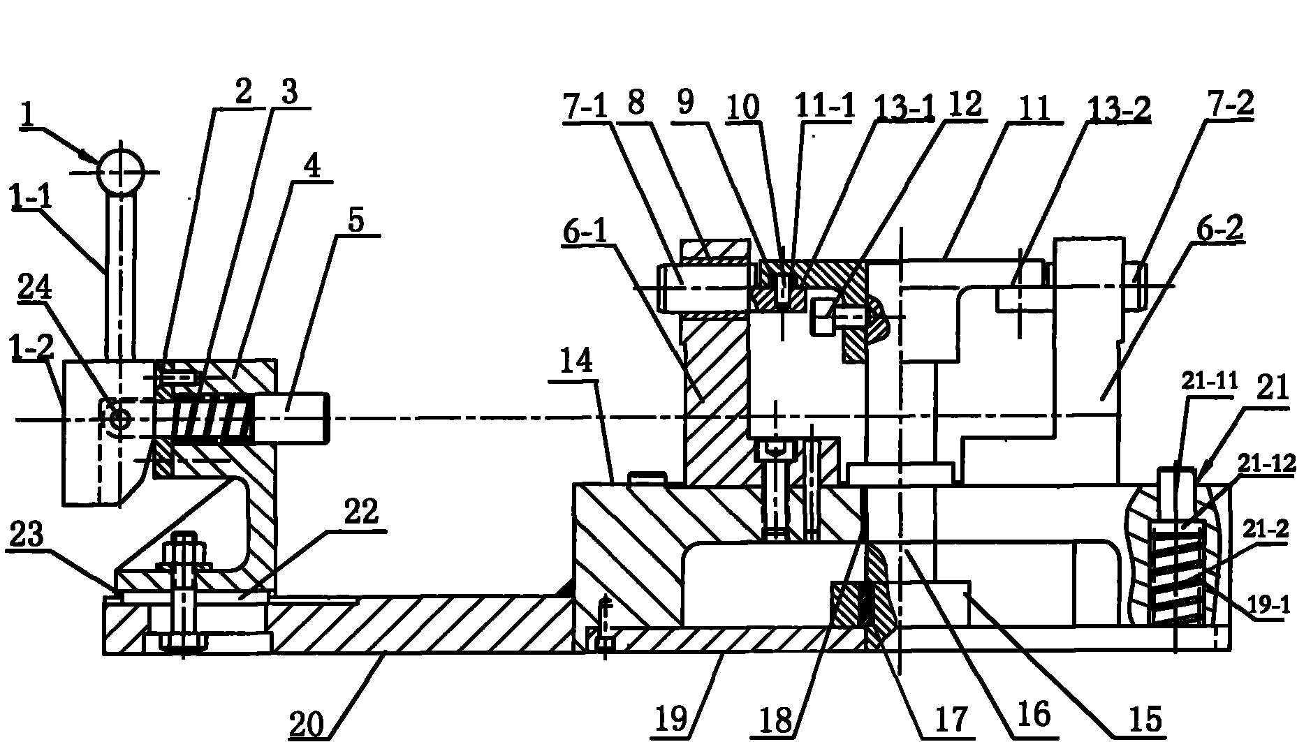 Installation fixture of press-seat butterfly valve seat