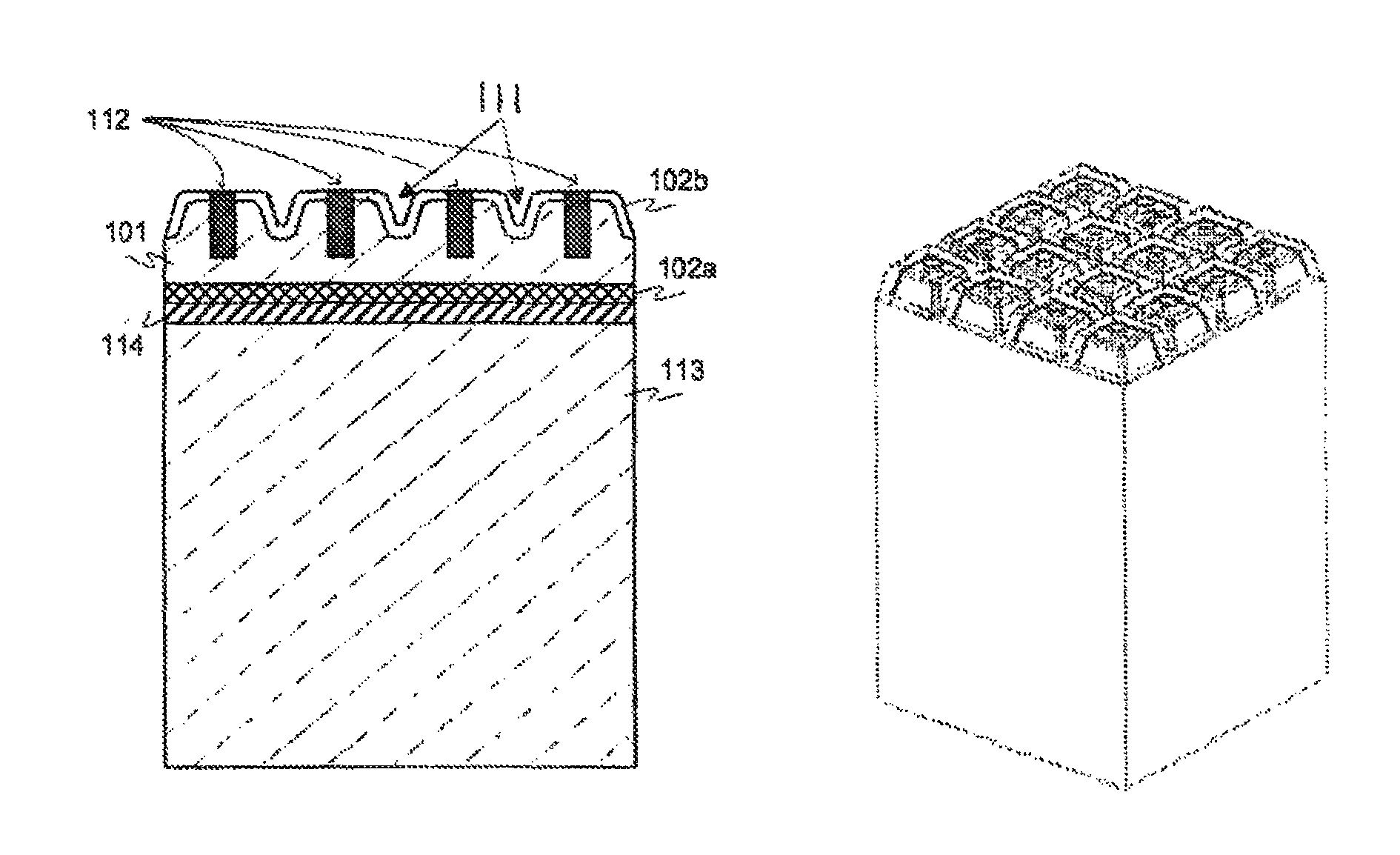 Neutron detector with neutron converter, method for manufacturing the neutron detector and neutron imaging apparatus