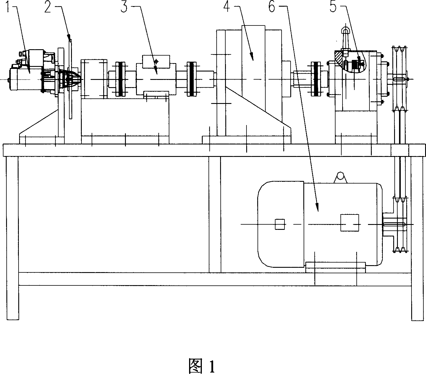 Endurance performance testing method for starter