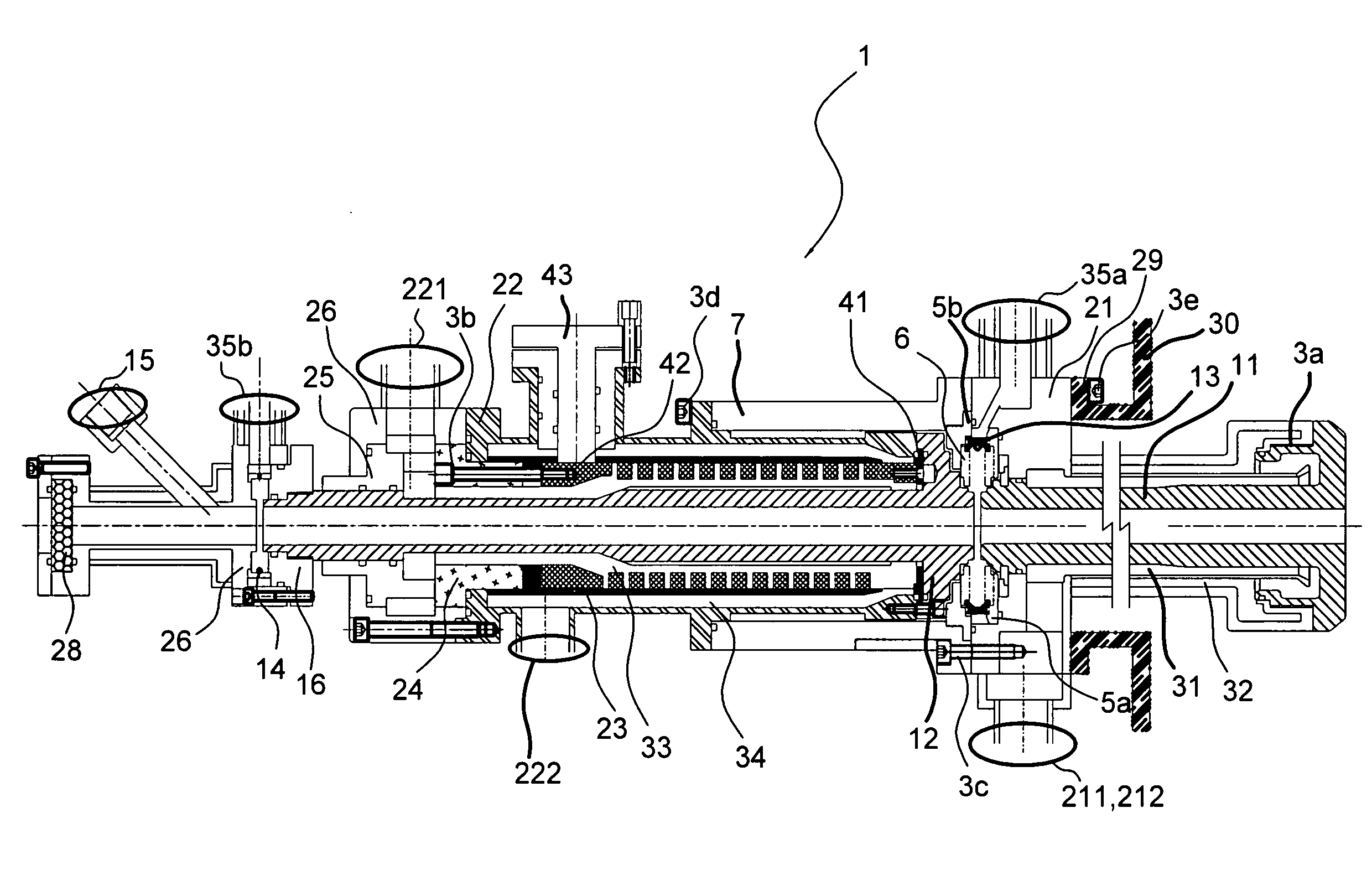 Direct current steam plasma torch and method for reducing the erosion of electrodes thereof