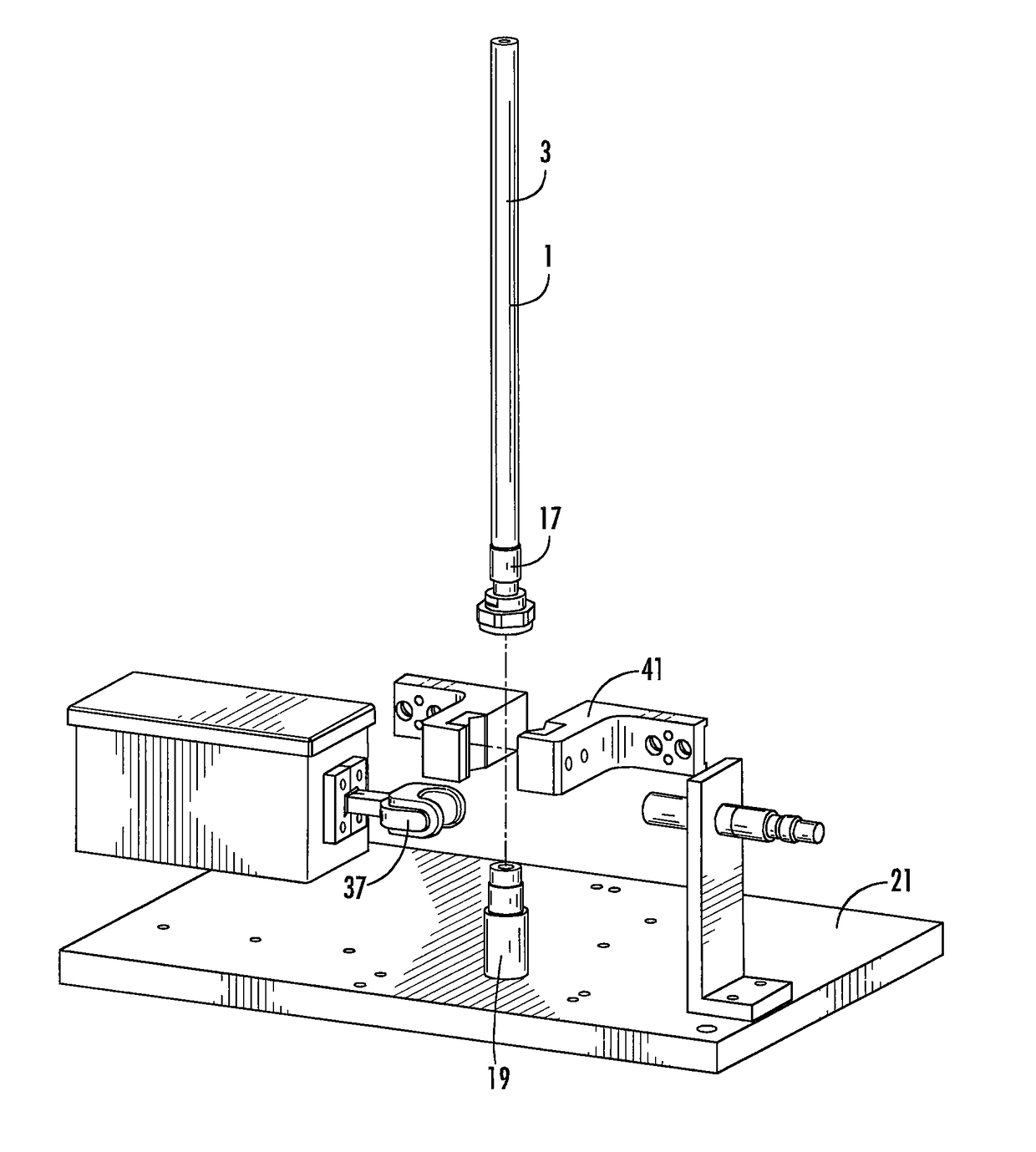 Method and apparatus for forming interface between coaxial cable and connector