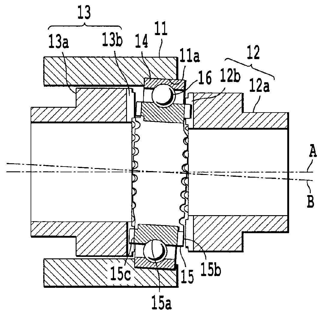 Processing method and processing device for concave-convex gear