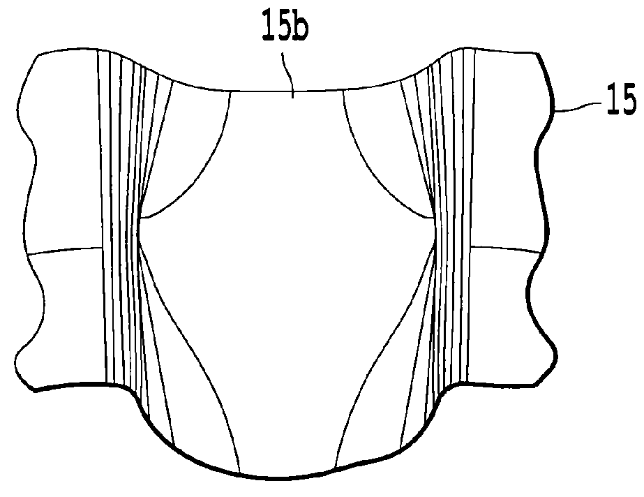 Processing method and processing device for concave-convex gear