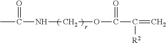 Curable hydrophilic compositions