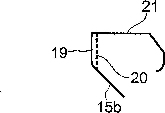 Device for detecting and separating impurity in or between fiber materials on spinning preparation machine