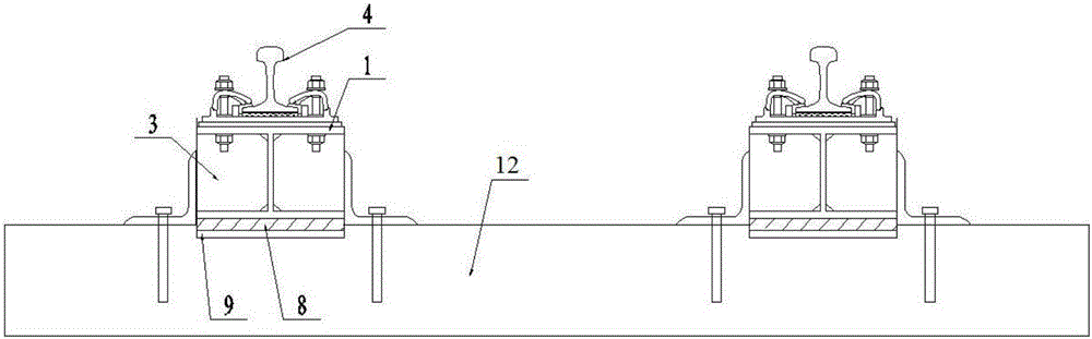 Railway ballastless track supporting layer and lower structure detaching and replacing method