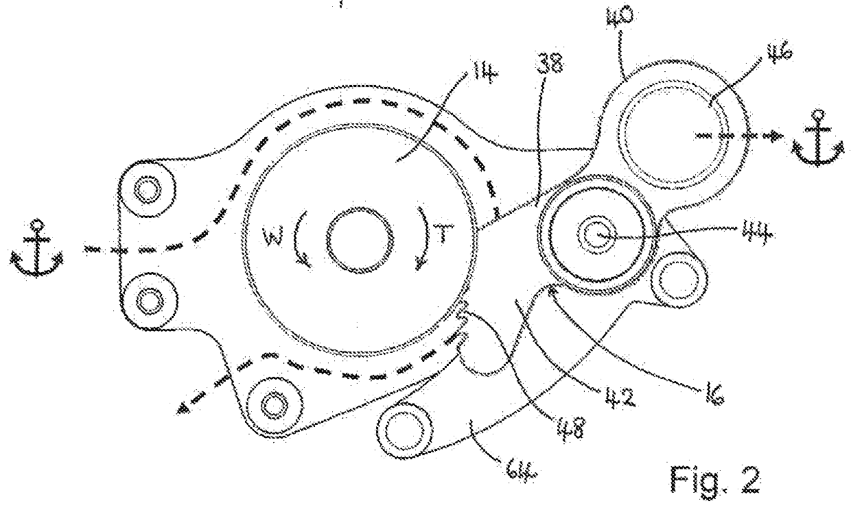 Tensioning device