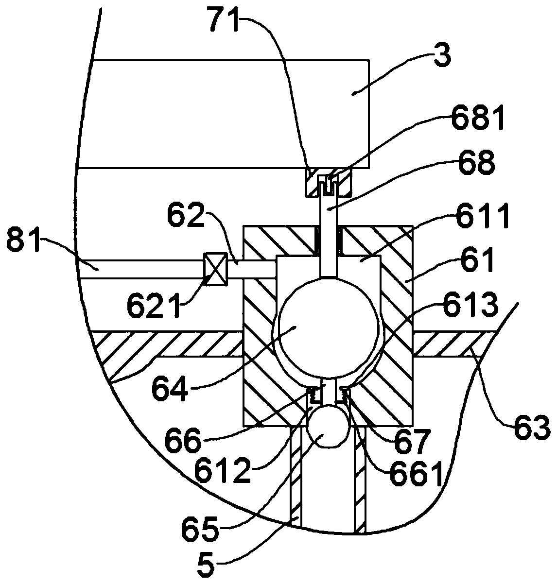 Mass spectrometer sampling device