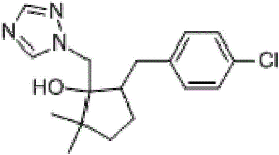 Bactericide composition containing metconazole and fluxapyroxad