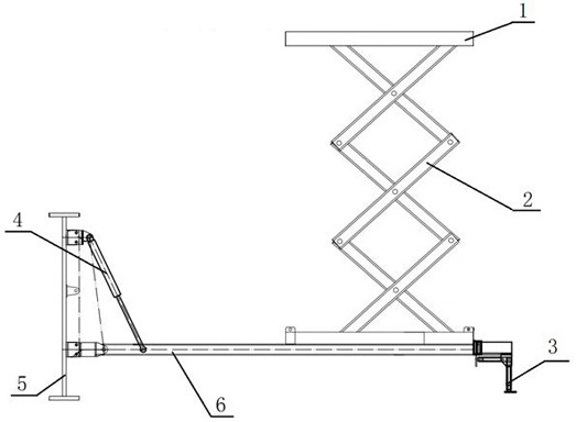 Blowout preventer overhauling platform