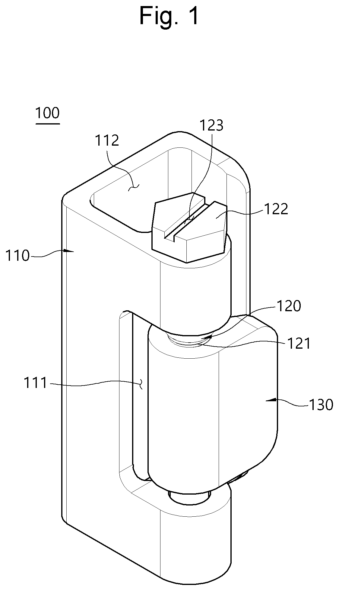 Displaceable hinge unit