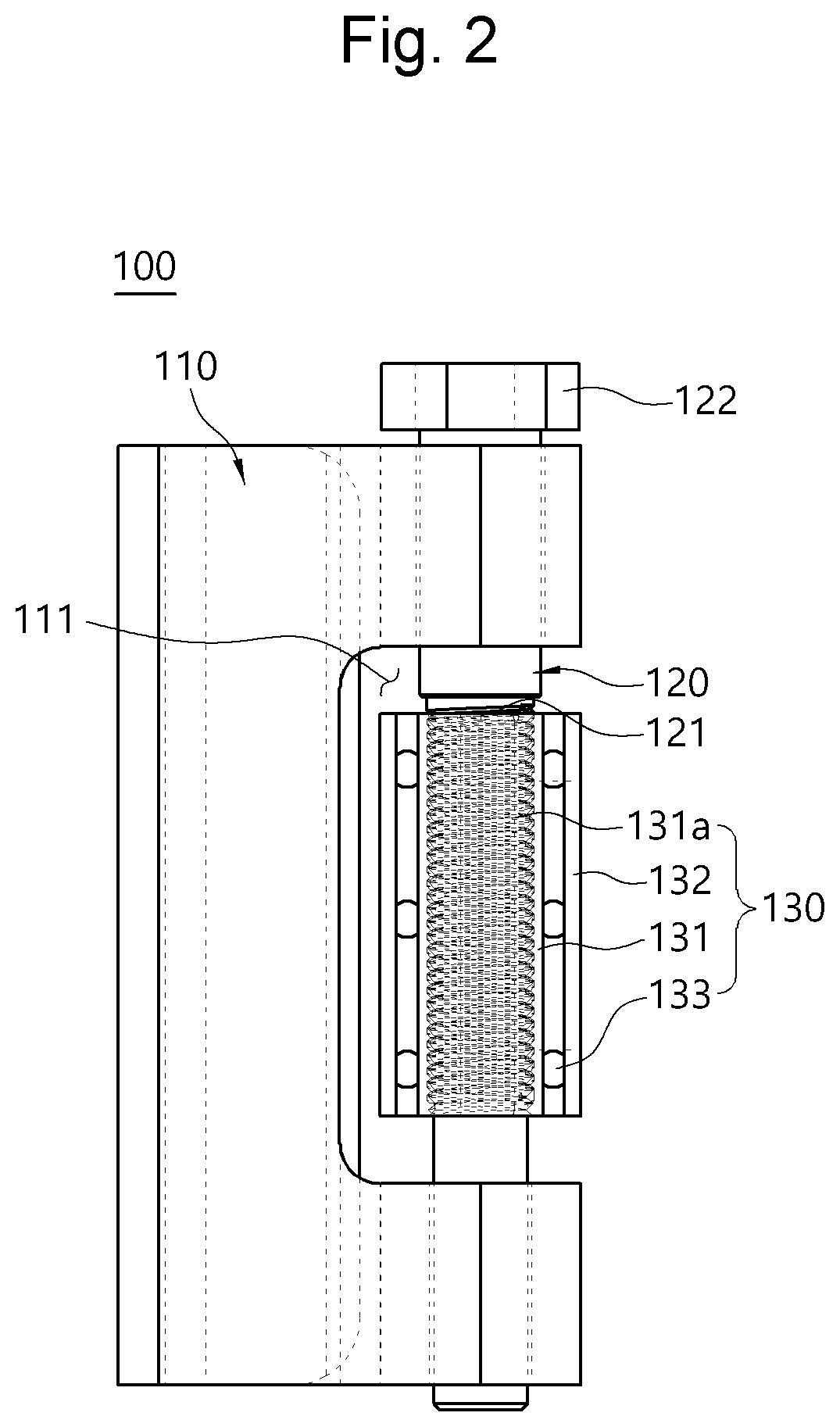 Displaceable hinge unit