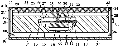 Improved agricultural seedling raising device