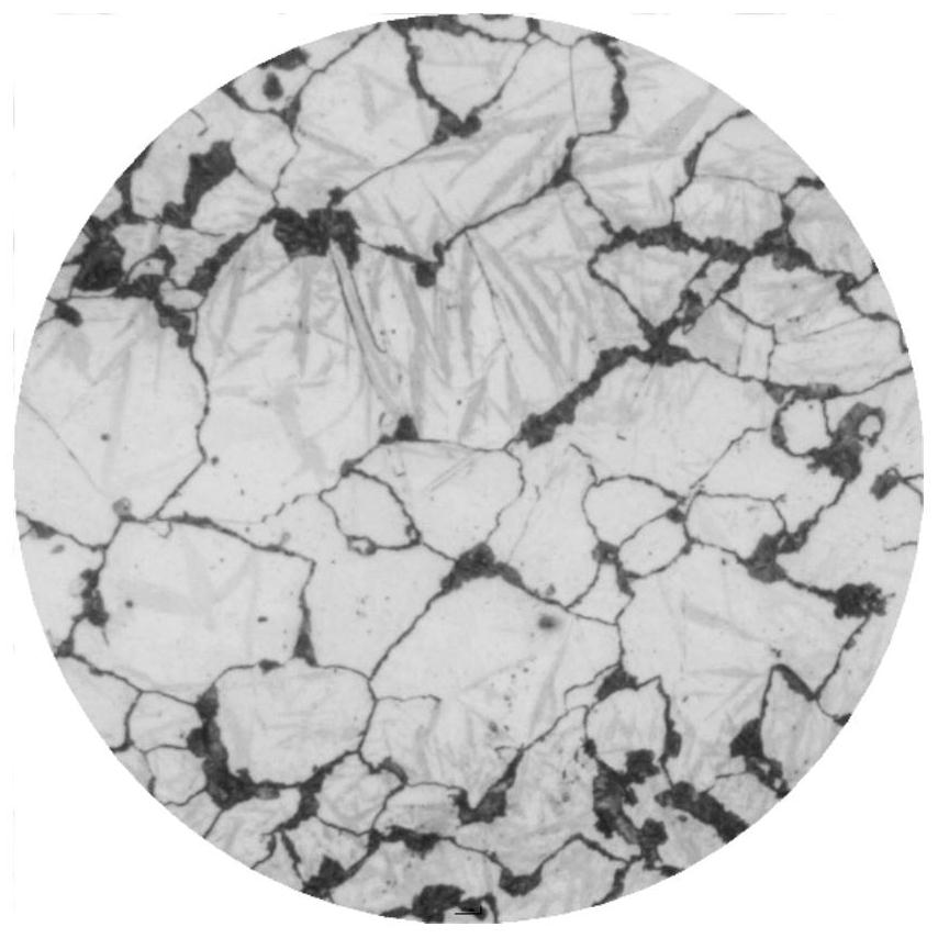 Carbide-containing high-strength high-toughness bainite wear-resistant steel and preparation method thereof