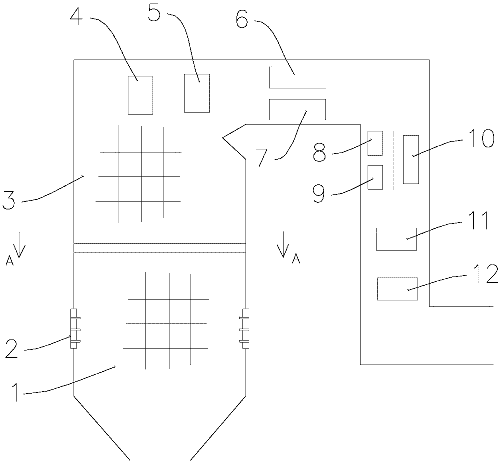 Supercritical carbon dioxide secondary reheat coal-fired power generation boiler system