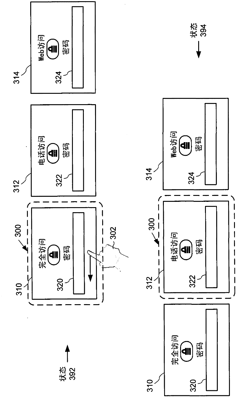 Multiple-access-level lock screen