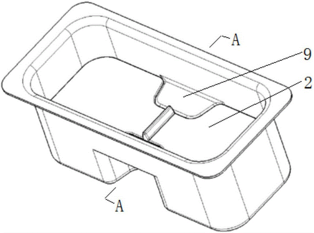 Space-adjustable storage box and vehicle