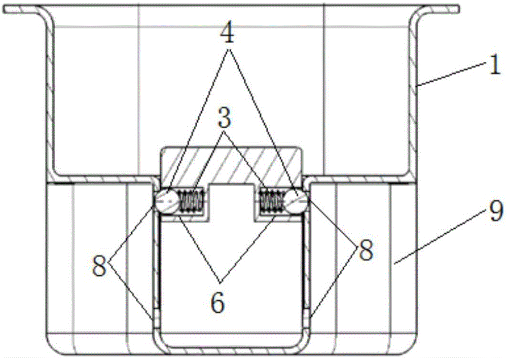 Space-adjustable storage box and vehicle