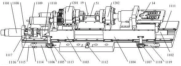 Combined load mode mechanical-electrical and thermal-magnetic coupling material performance in-situ test instrument and method