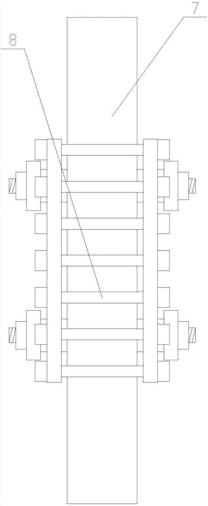 Communication pole which is easy to maintain and high in firmness