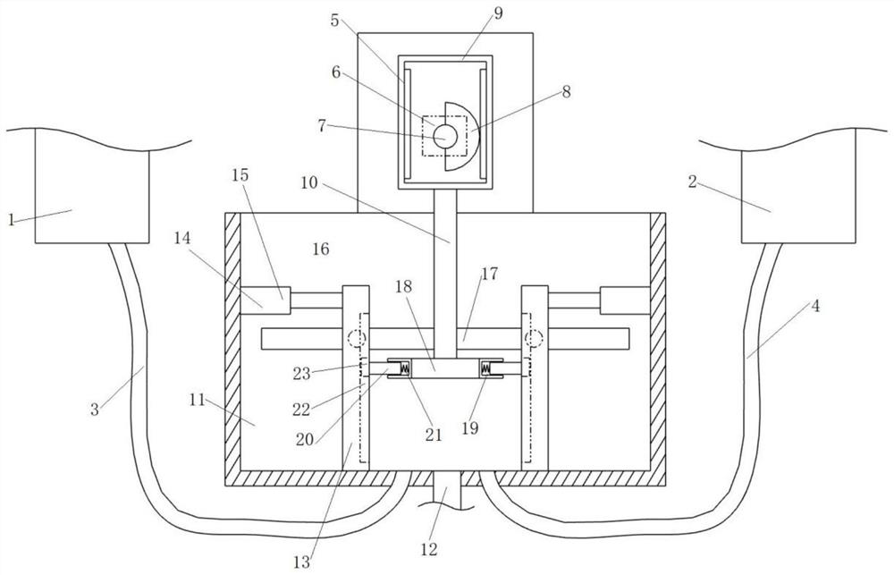 Toothpaste filling production device