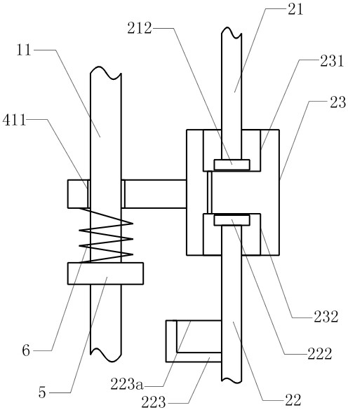 Immersion cleaning device for agaricus blazei murill processing pretreatment