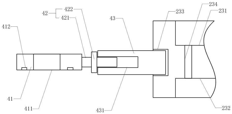 Immersion cleaning device for agaricus blazei murill processing pretreatment