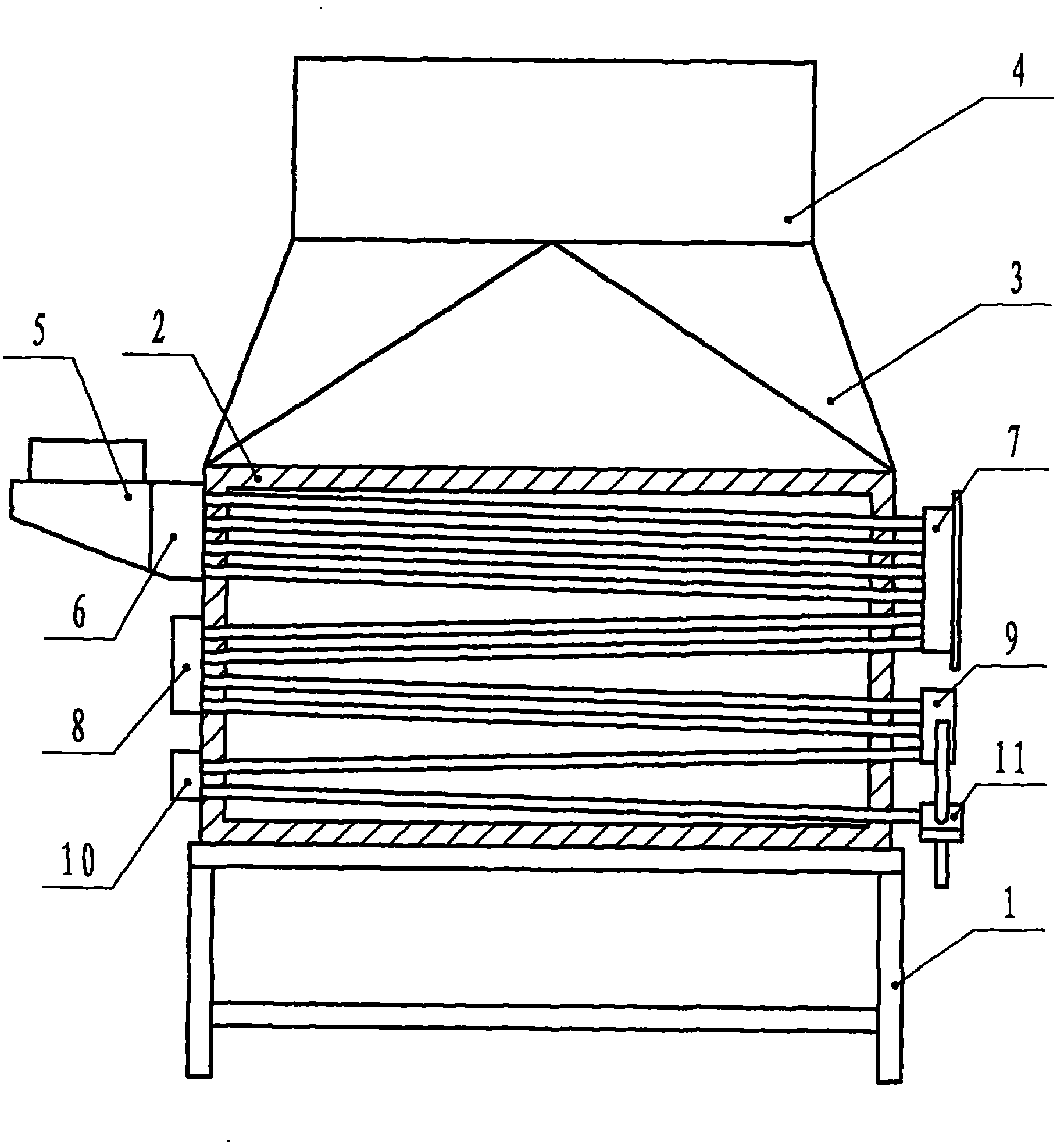 White liquor distilling air cooler