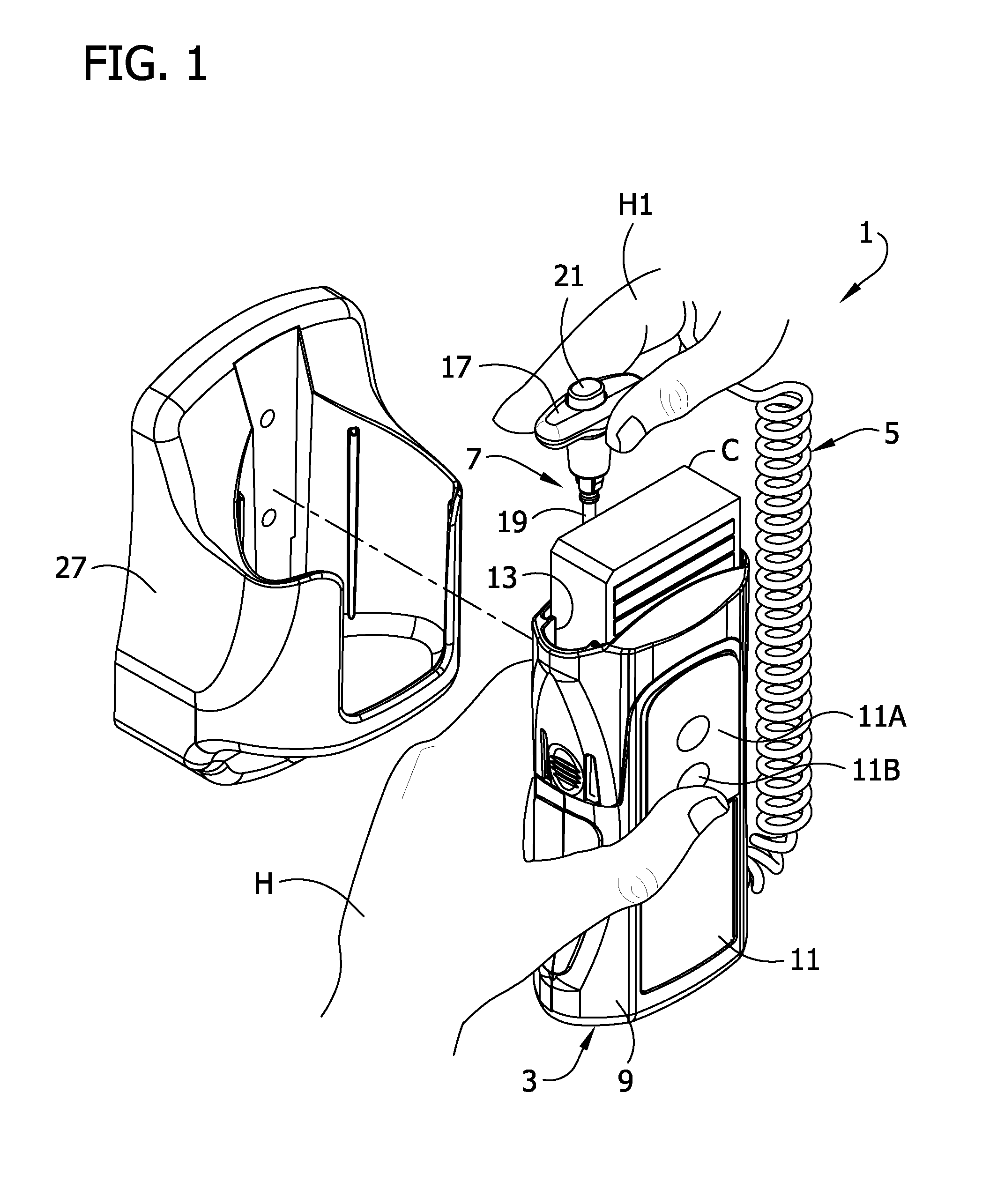 Electronic Thermometer with Selectable Modes