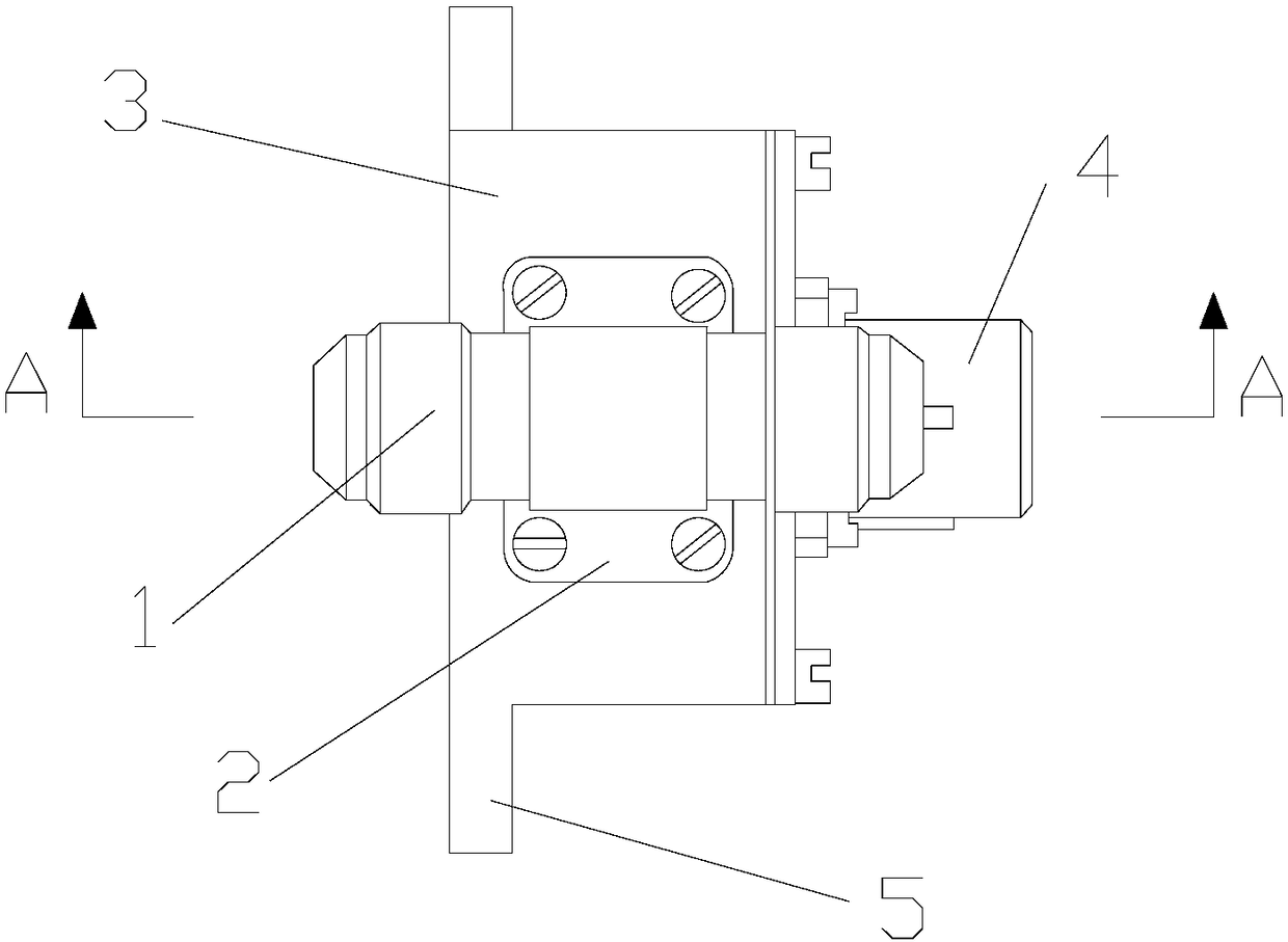 A platinum resistance temperature sensor for a hydraulic system and its application method