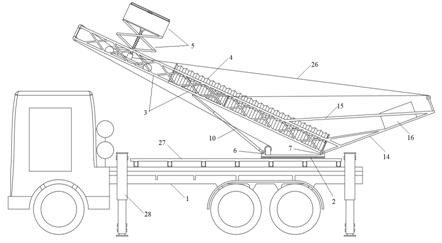 Multifunctional scaling ladder truck and working method