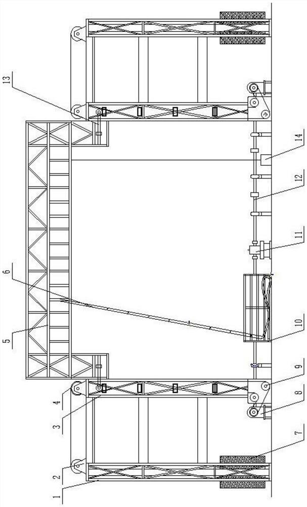 Stage lifting platform