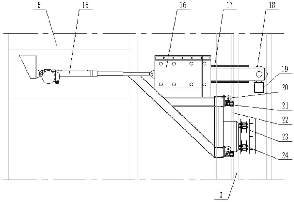 Stage lifting platform