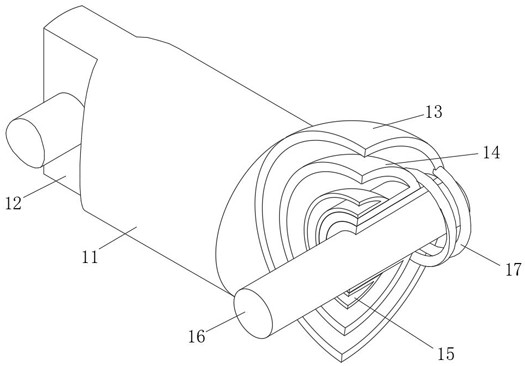 Grabbing device for mechanical manufacturing