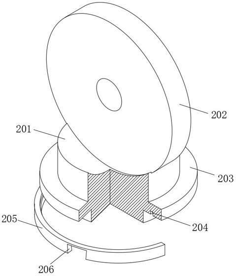 Grabbing device for mechanical manufacturing