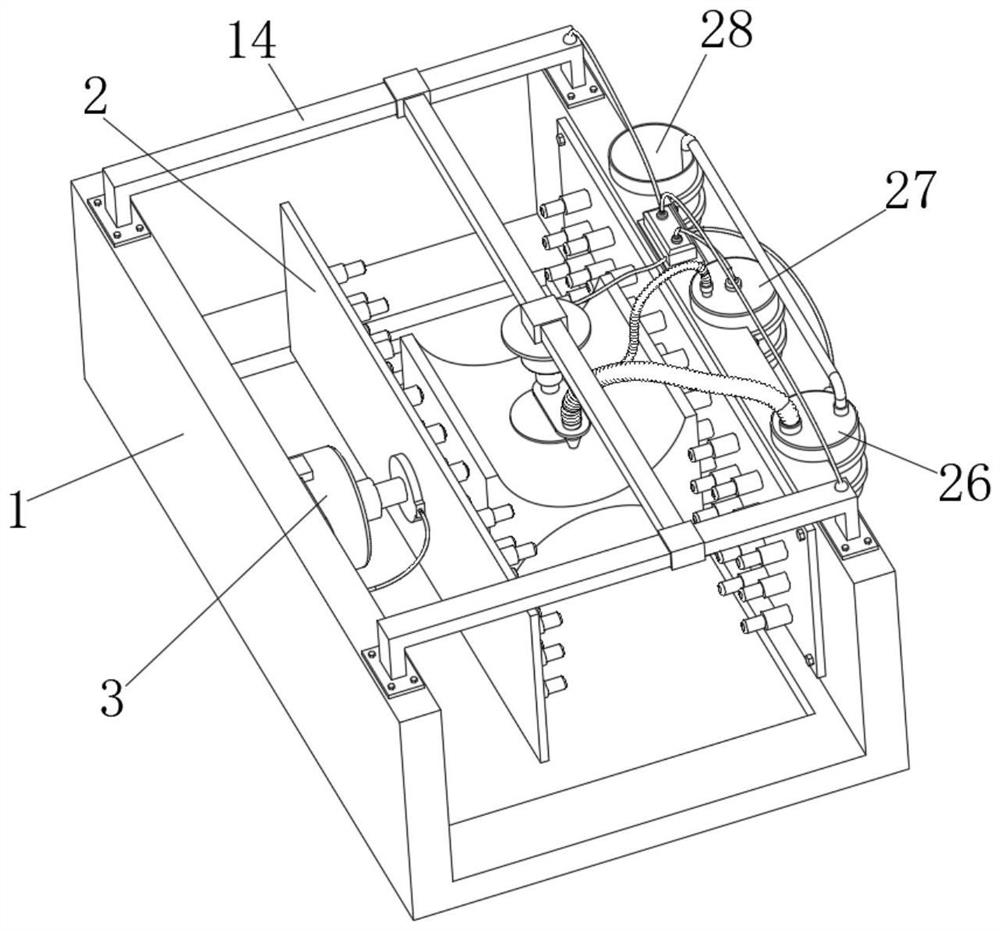 Intelligent metal plate polishing device for automobile production