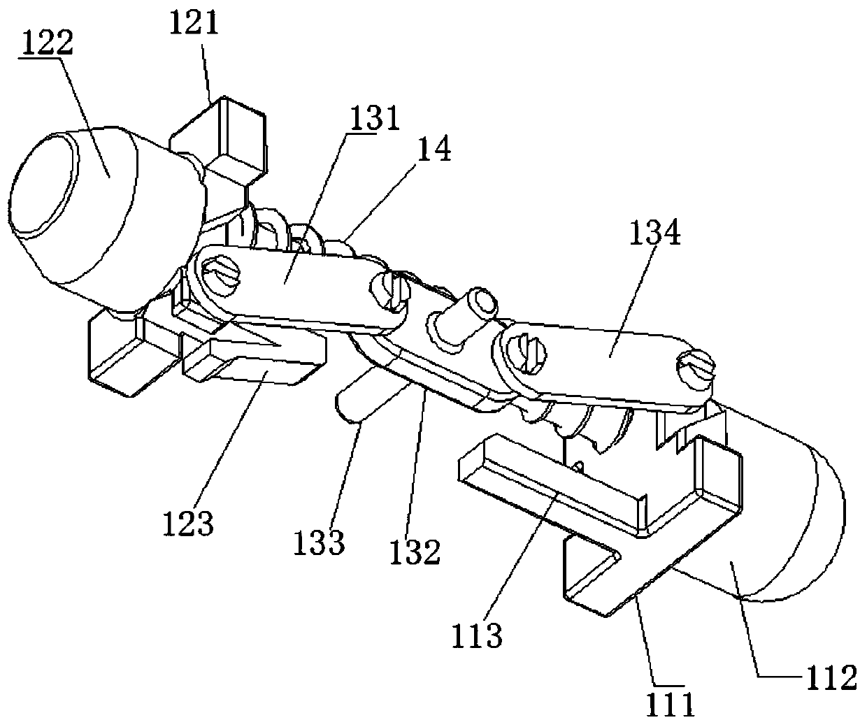 Both-way locking mechanism, splicing unit and spliced body