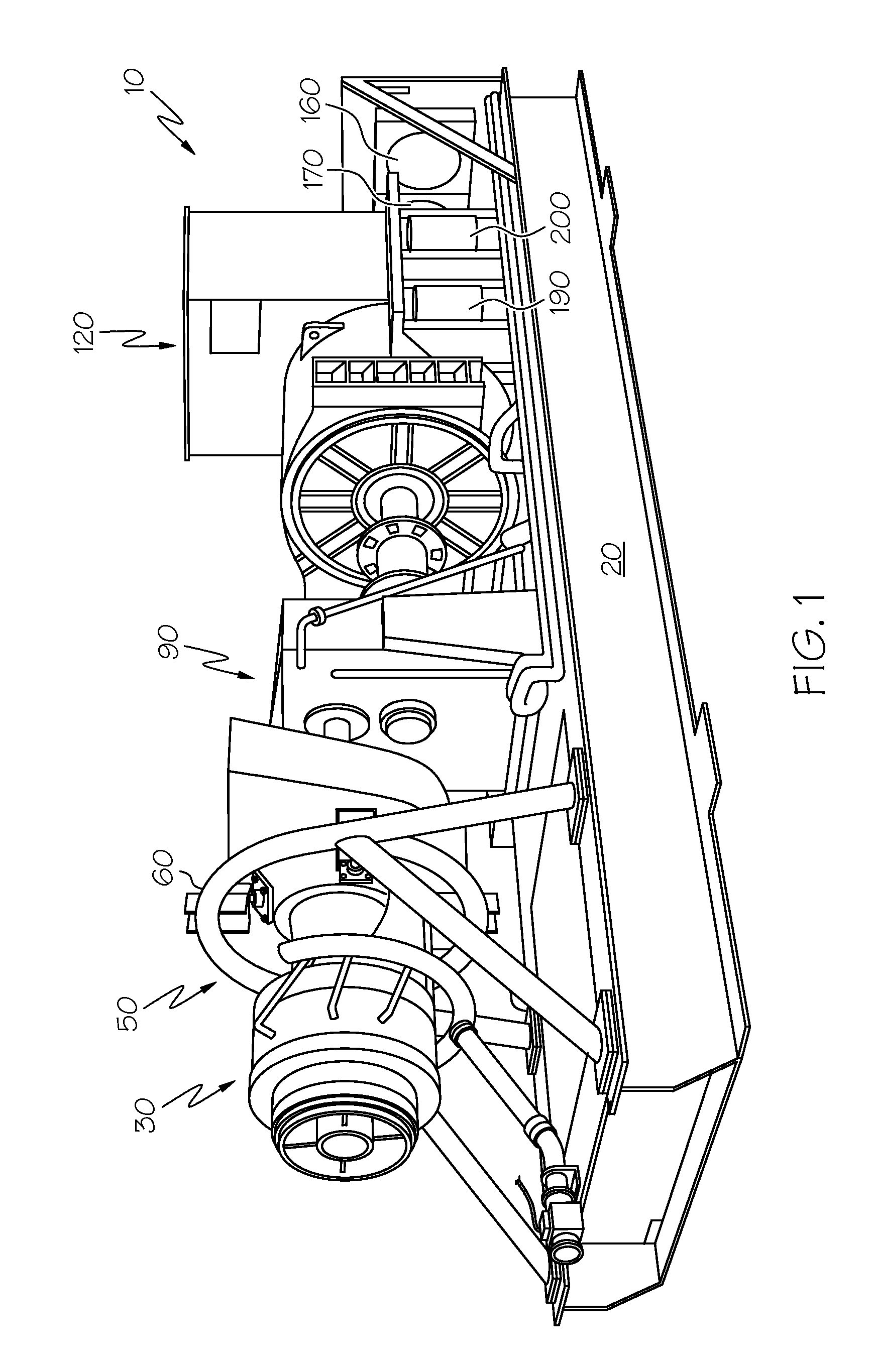 Gas turbine electric powerplant