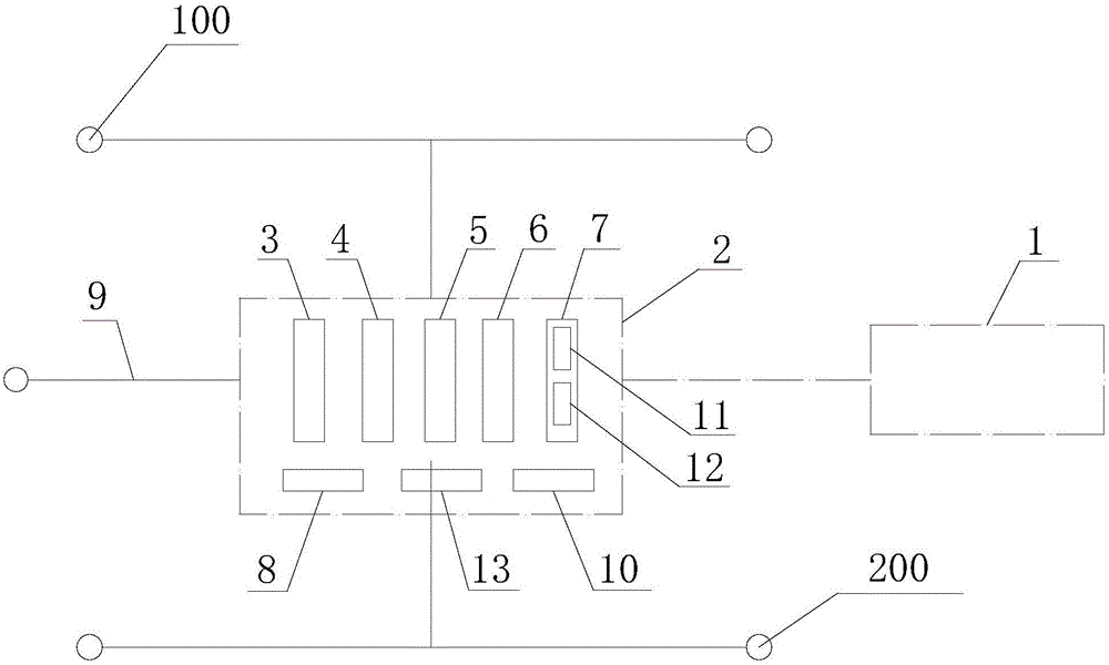 Small-hydropower-station voltage on-line monitoring device