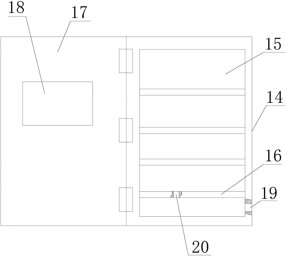 Small-hydropower-station voltage on-line monitoring device