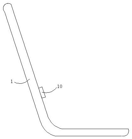 Safety lock device for identifying child retention in vehicle and application method