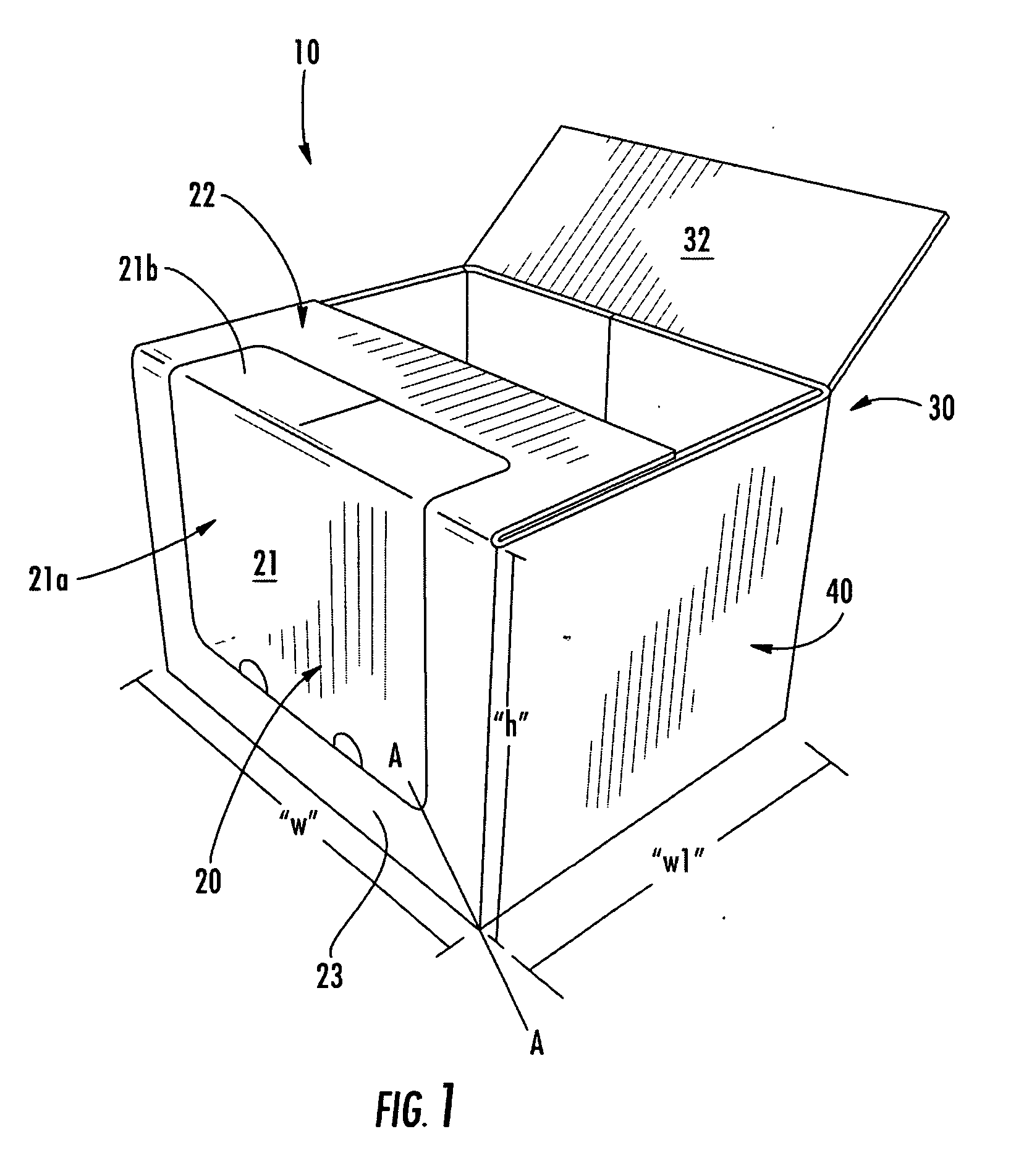 Display containers with removable panel