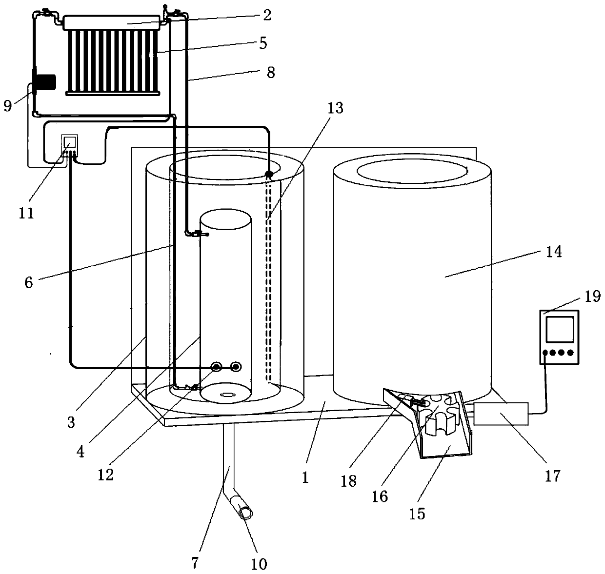 A fully automatic feeding and drinking equipment for livestock