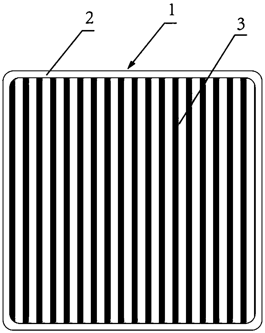 Automotive filter for filtering PM2.5 air particles and preparation method